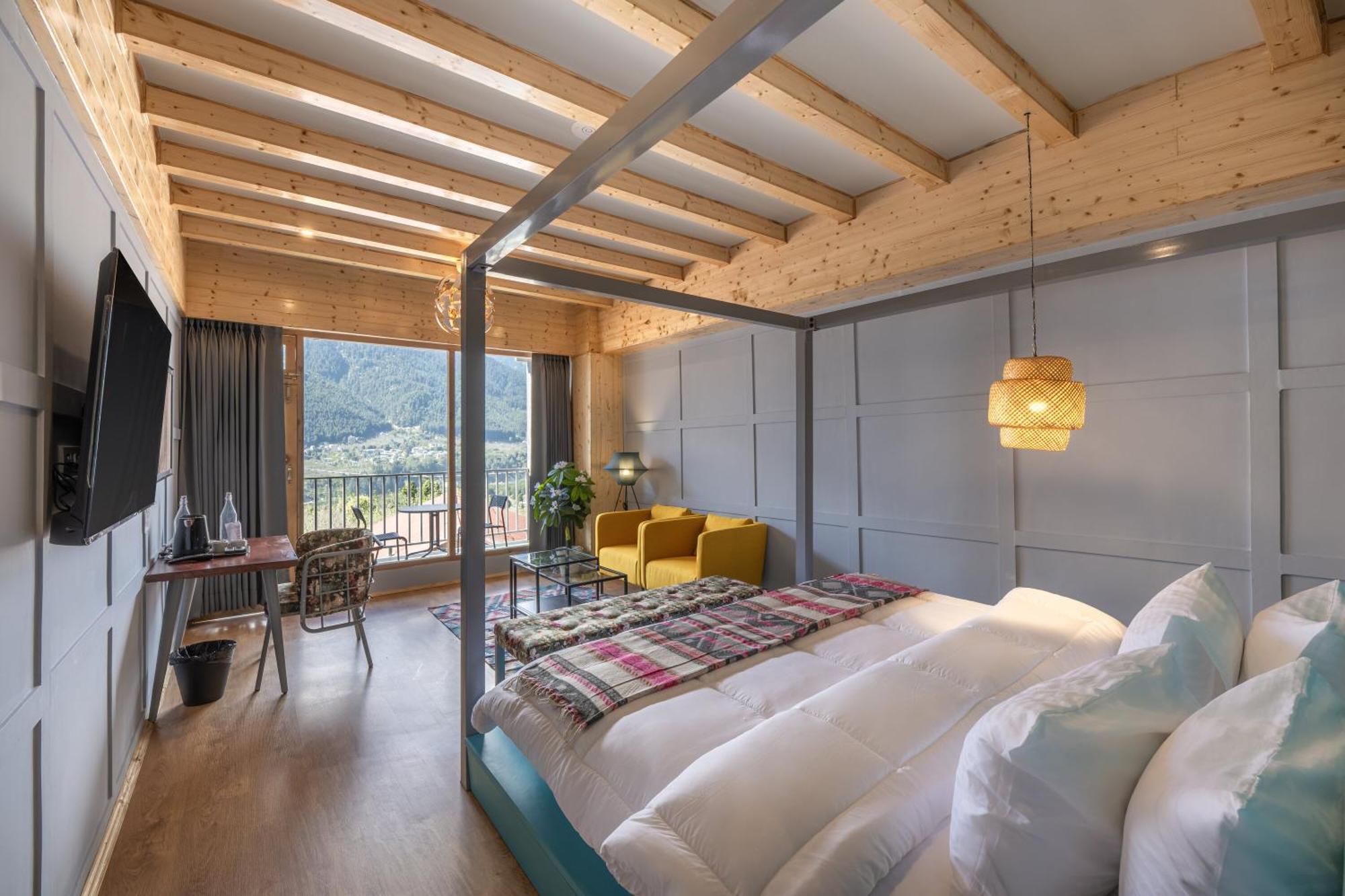 Hotel Echor Himalayan Heights Luxe Manali Exterior foto