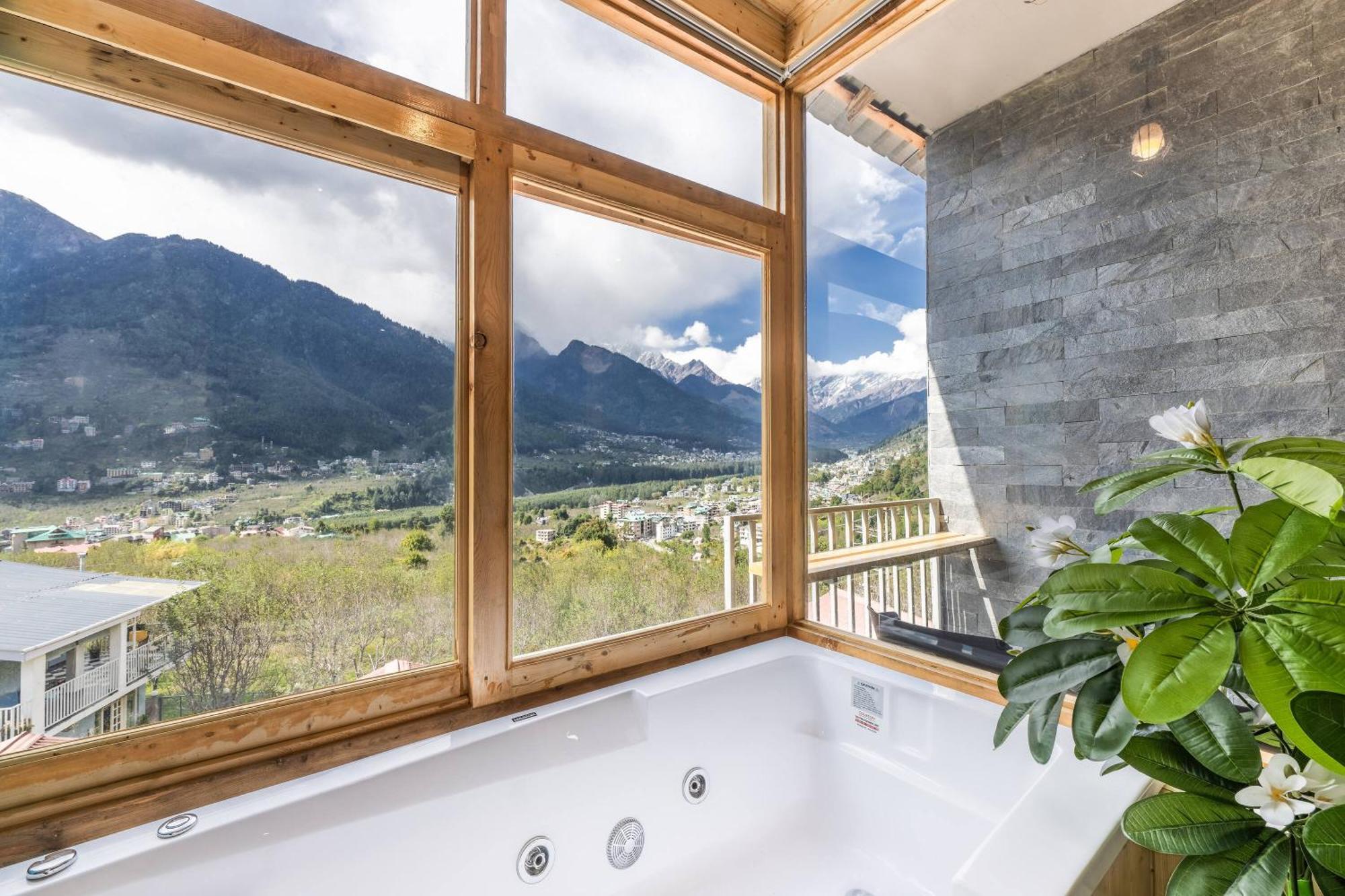 Hotel Echor Himalayan Heights Luxe Manali Exterior foto