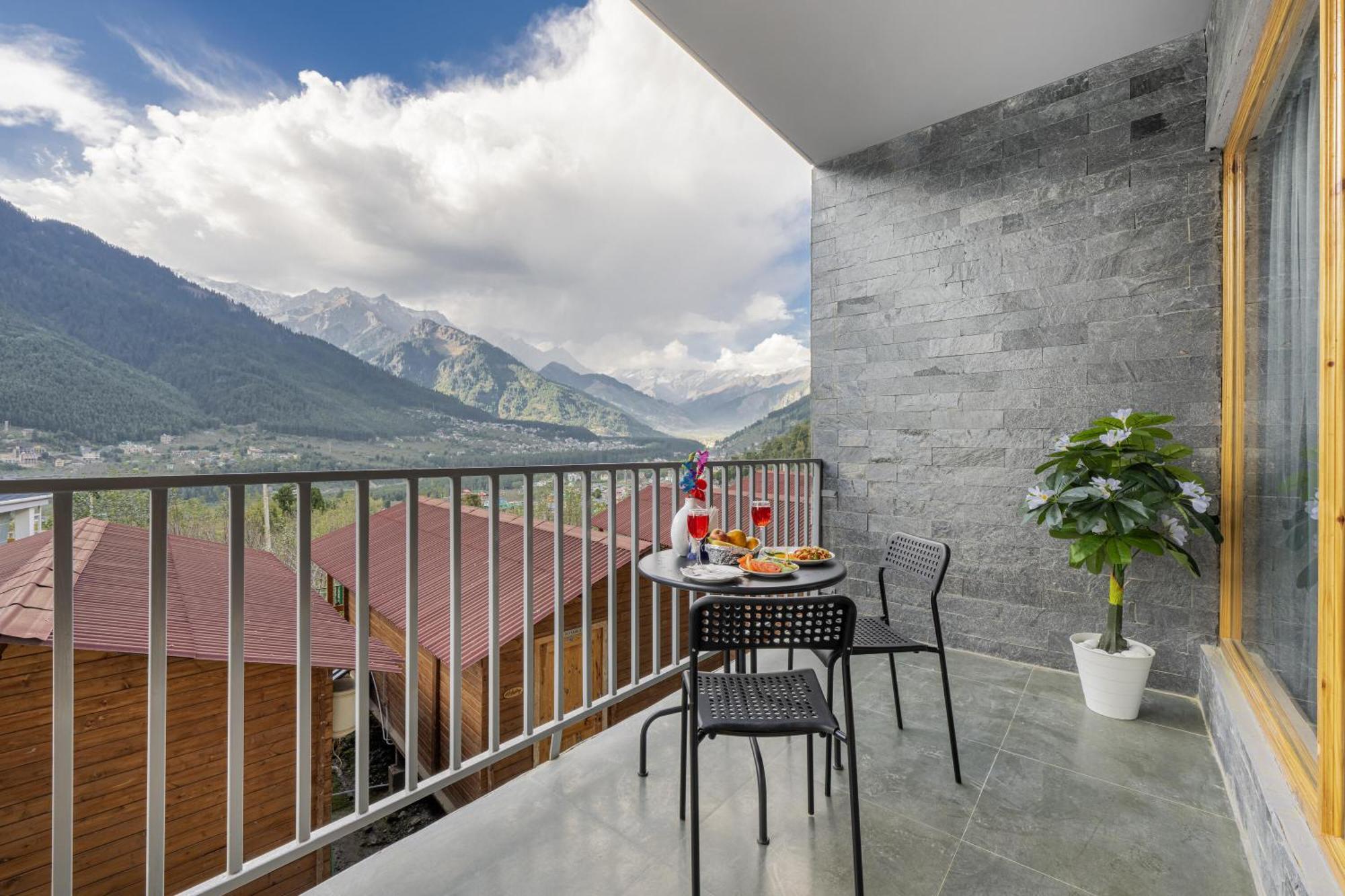 Hotel Echor Himalayan Heights Luxe Manali Exterior foto
