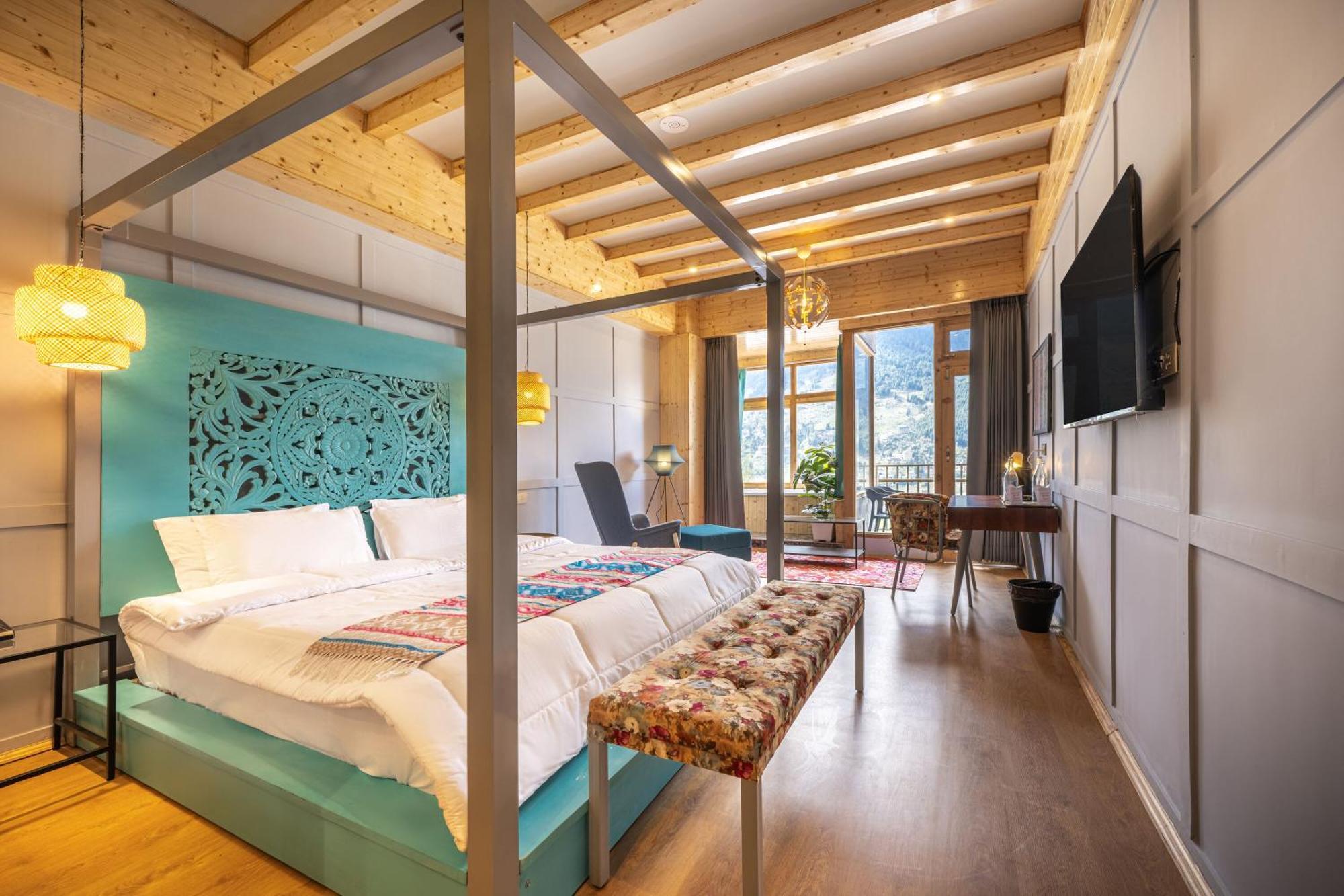 Hotel Echor Himalayan Heights Luxe Manali Exterior foto