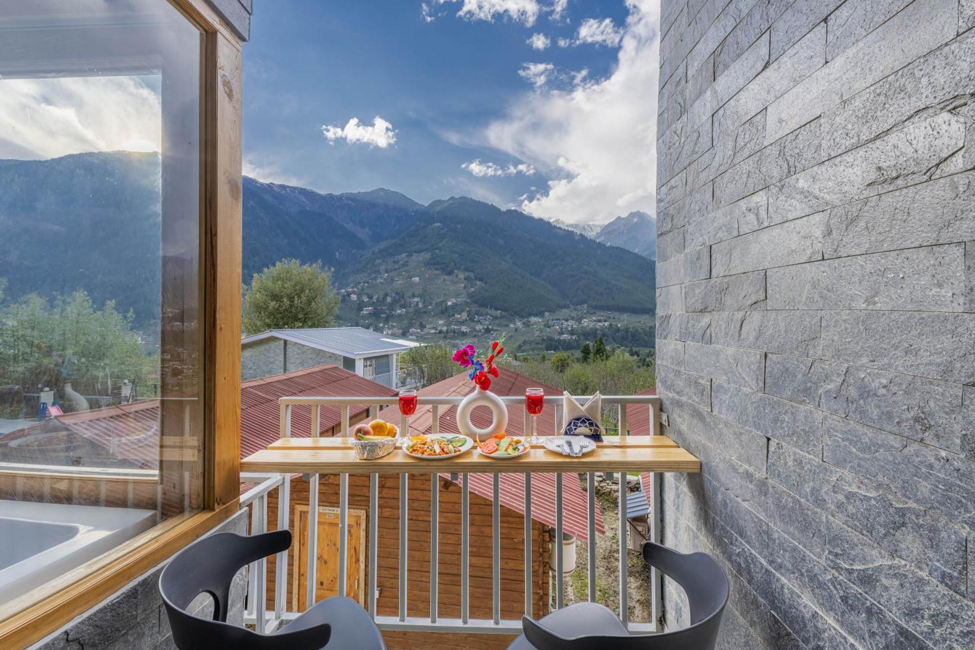 Hotel Echor Himalayan Heights Luxe Manali Exterior foto