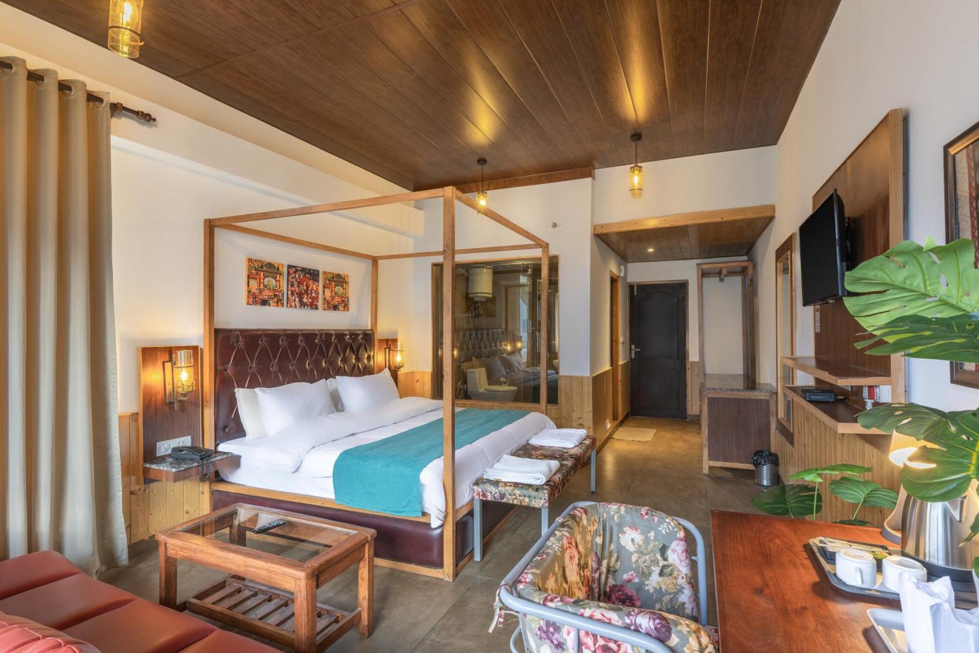Hotel Echor Himalayan Heights Luxe Manali Exterior foto