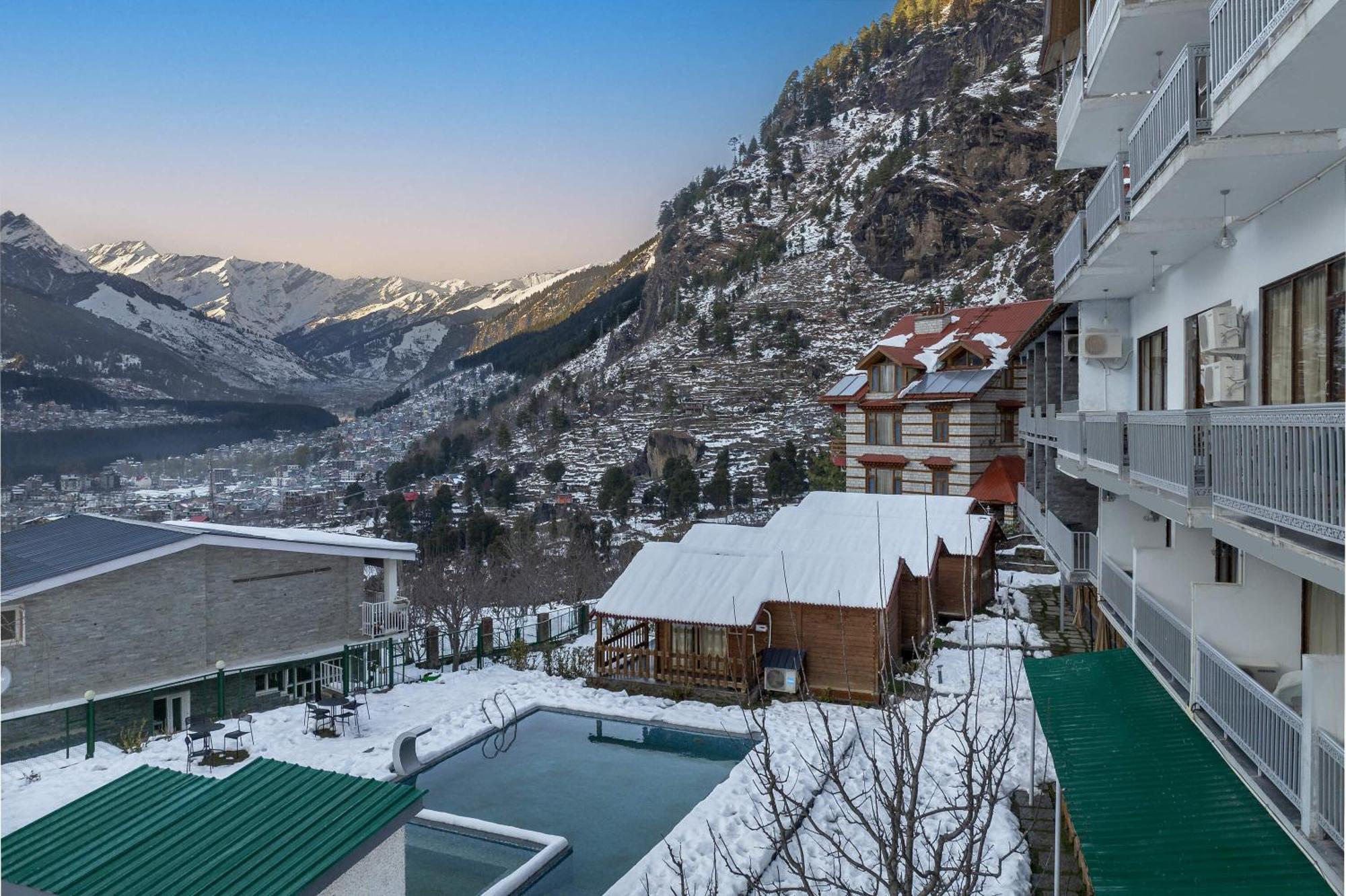 Hotel Echor Himalayan Heights Luxe Manali Exterior foto